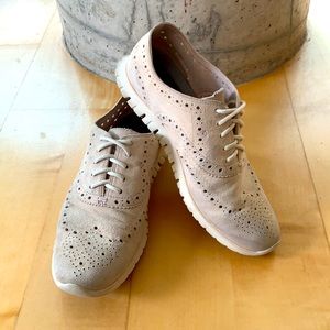 Coke Haan Zerogrand Oxford in blush size 6